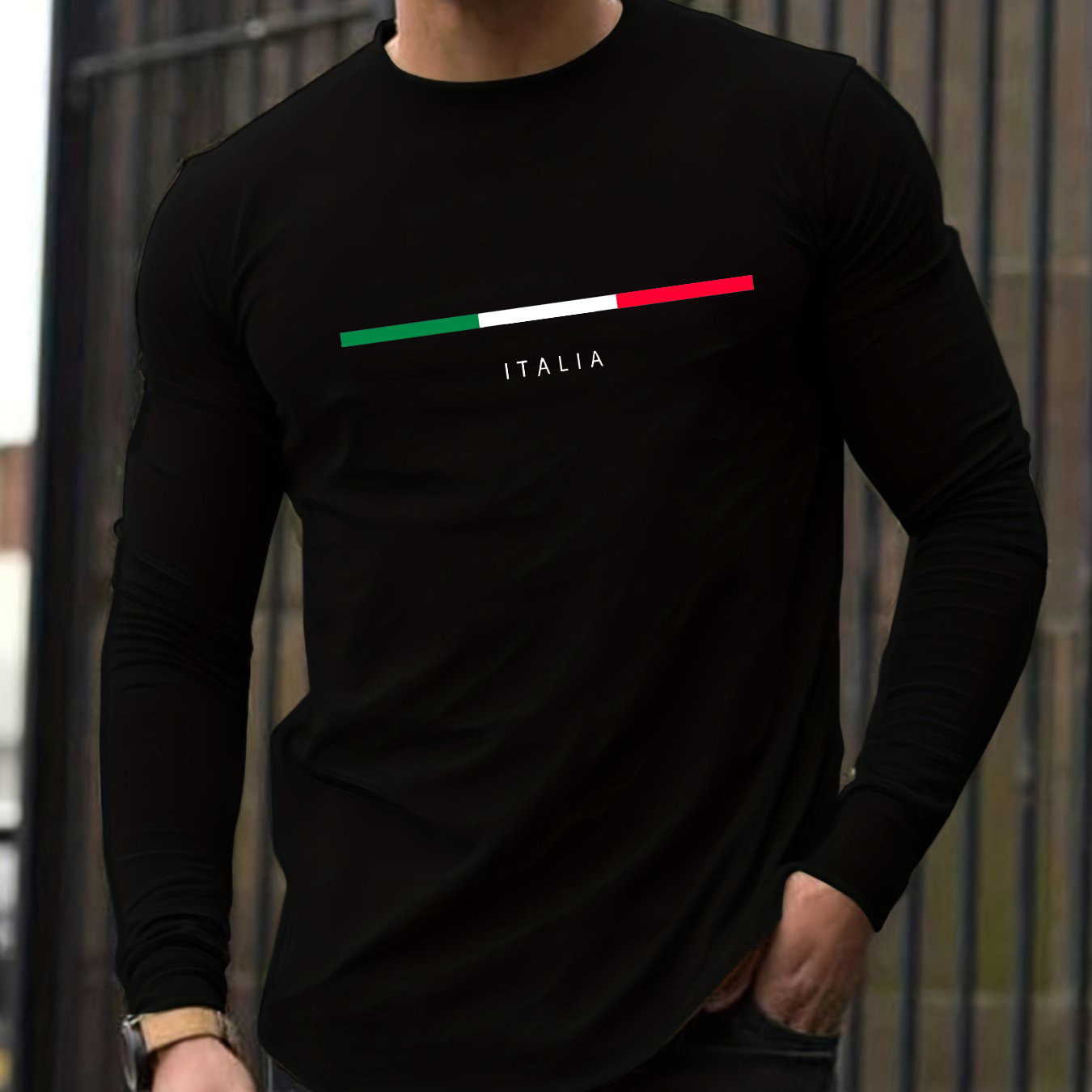 Men'S Fashion T Shirts - Мужская футболка из 100% чистого хлопка