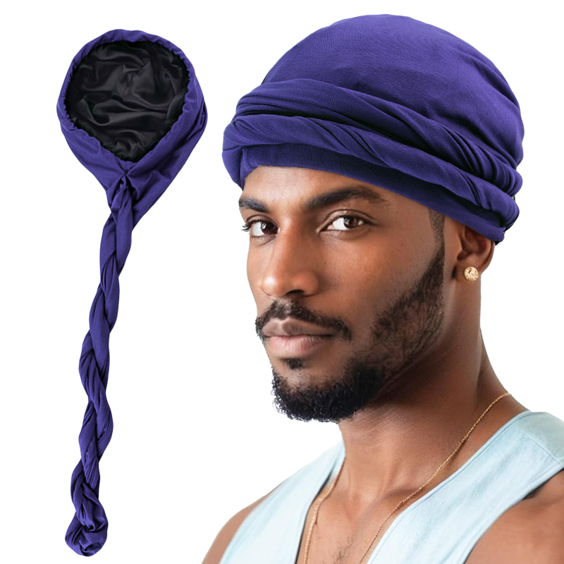 Men'S Fashion With Hat - Новая эластичная мужская шапка-тюрбан женские повязки