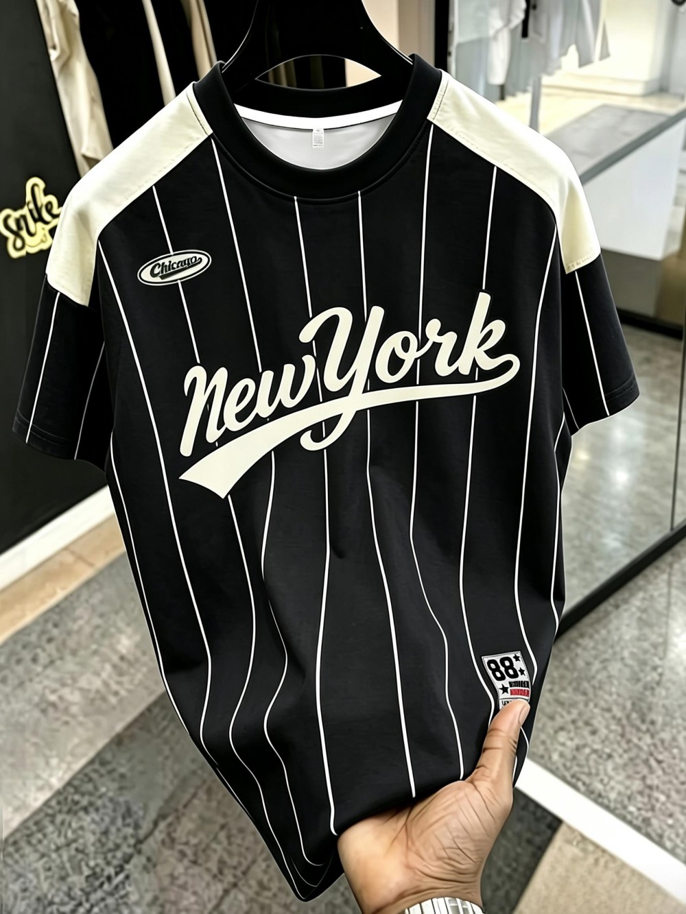 Men'S Fashion New York - Модная новая мужская летняя футболка с