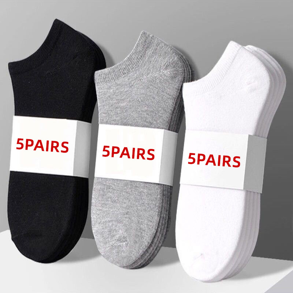 5 пар унисекс повседневных одн – обзор и цена Socks Ankle Men