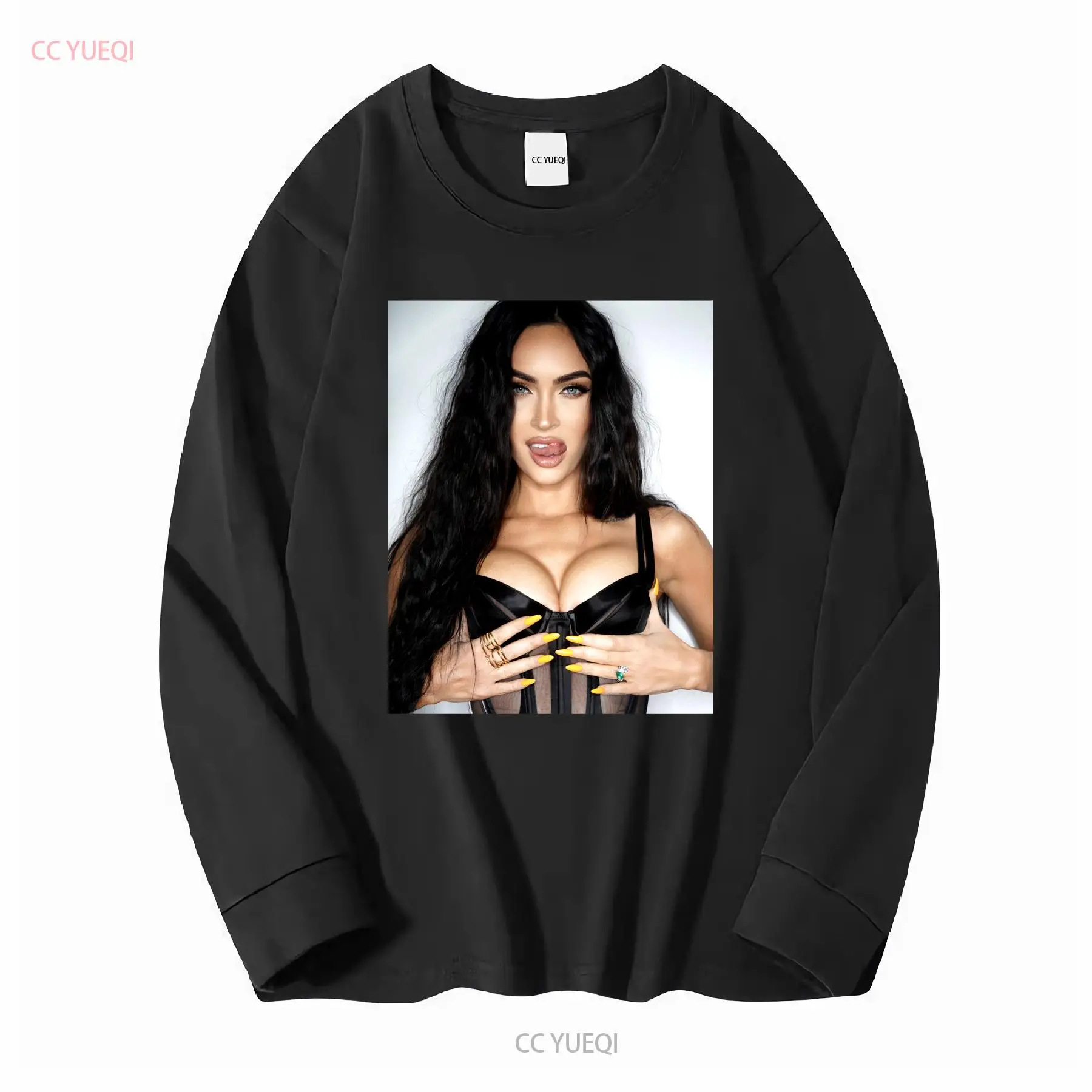 Футболка Megan Fox с плакатом  – обзор и цена Poster Men Fashion