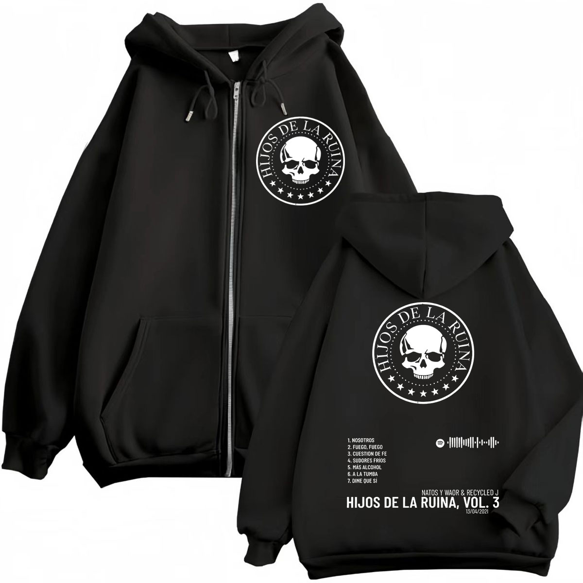 Худи на молнии Rap Duo Natos Y – обзор и цена Mens Fashion Zip Up Hoodies