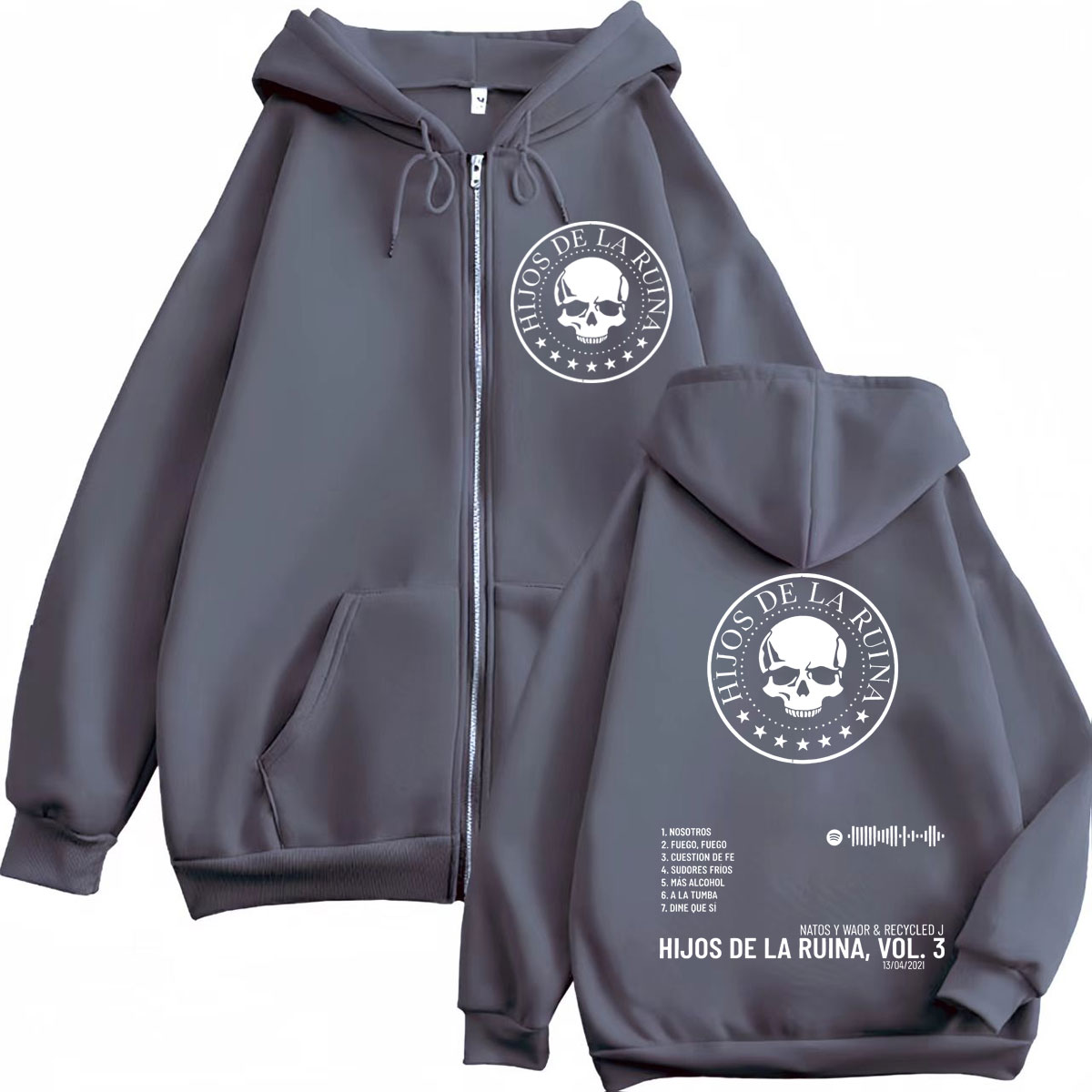 Худи на молнии Rap Duo Natos Y – обзор и цена Mens Fashion Zip Up Hoodies