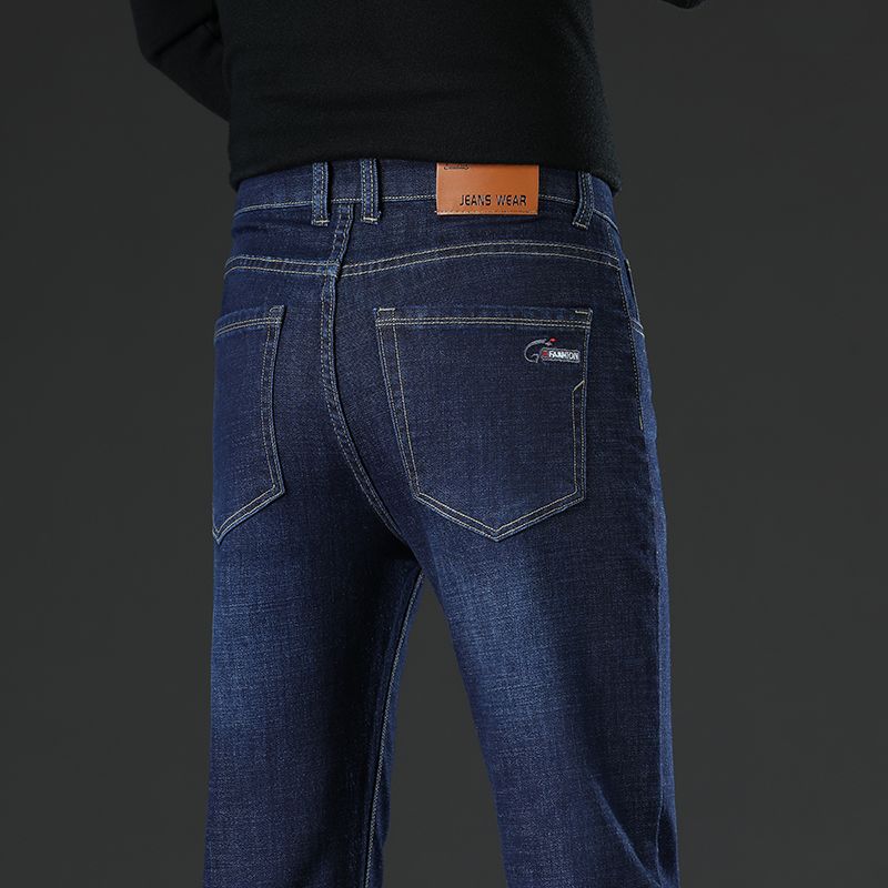 Новые прямые мужские модные дж – обзор и цена Men'S Fashion Grey Jeans