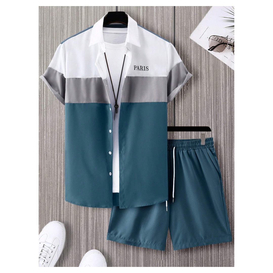 Мужской модный костюм сине-бел – обзор и цена Mens Fashion Clothes