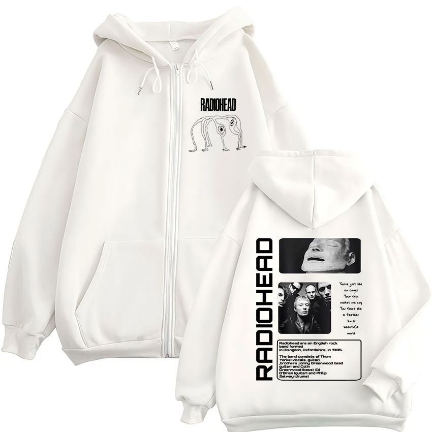 Рок-группа Radiohead The Bends – обзор и цена Mens Fashion Zip Up Hoodies